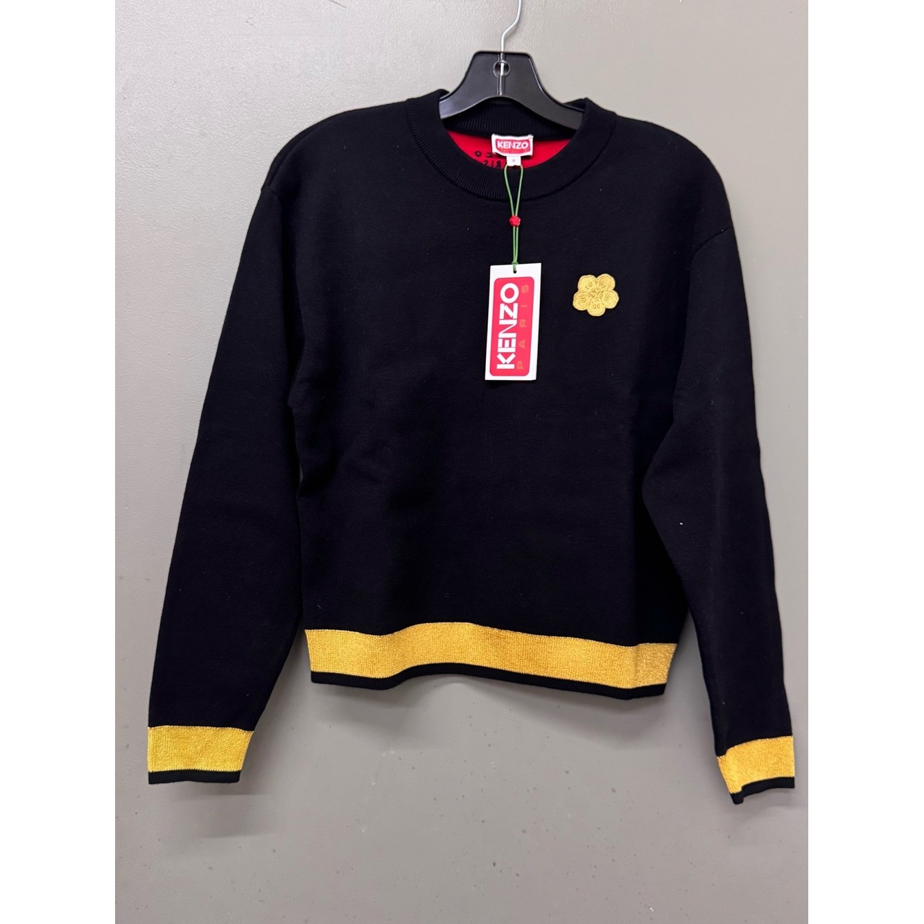 Nwt Kenzo 'Boke Flower' Jumper In Wool And Cotton